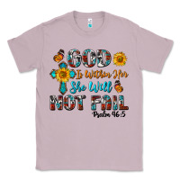 Lilac god is within her she will not fail Classic Tee - BundleAndBundleShop
