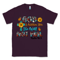 Plum god is within her she will not fail Classic Tee - BundleAndBundleShop