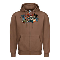 Chestnut I'm not drunk I'm patriotic 4th of july Zipper Hoodie - HowdyJamesFarm
