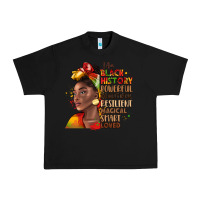 Black i am black history Urban Heavy Tee - LillyAllenDesigns