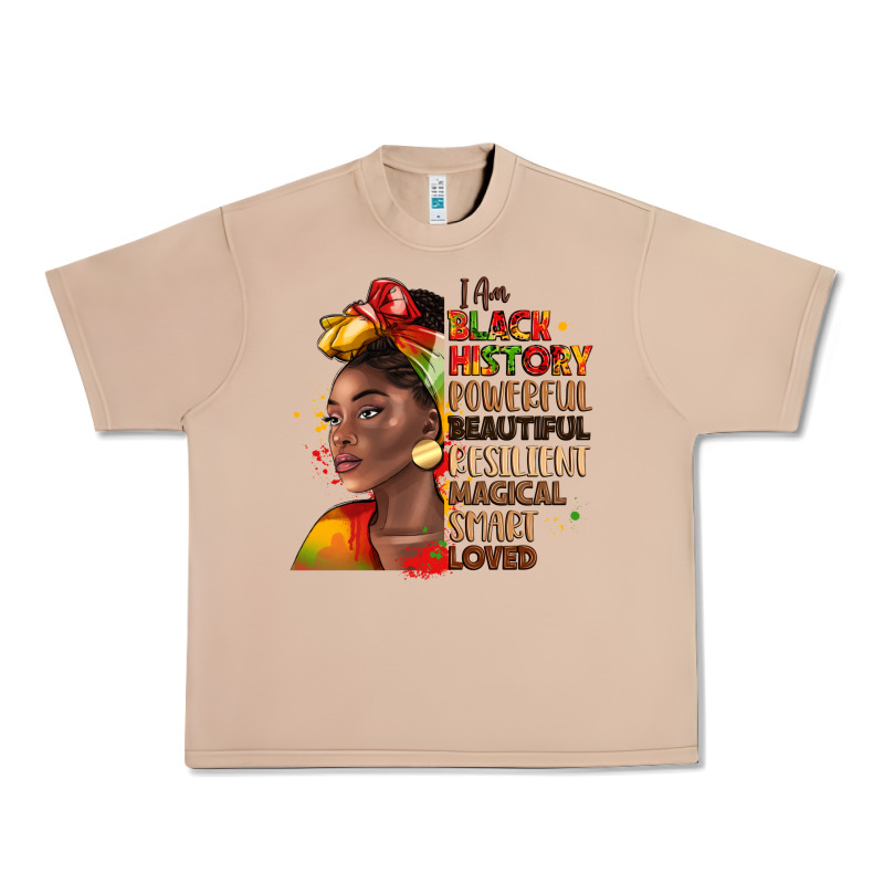 I Am Black History Urban Heavy Tee by LillyAllenDesigns | Teevron