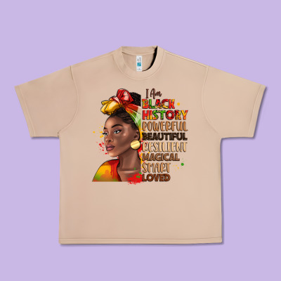 I Am Black History Urban Heavy Tee Designed By Lillyallendesigns