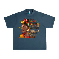 Midnight Navy i am black history Urban Heavy Tee - LillyAllenDesigns