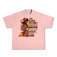 Salmon i am black history Urban Heavy Tee - LillyAllenDesigns