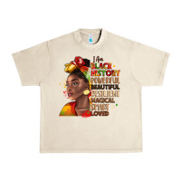 Sandshell i am black history Urban Heavy Tee - LillyAllenDesigns