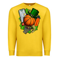 Lemon St. Patrick's Day Basketball Premium Sweatshirt - FaDigitalArtStudio