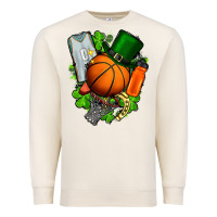 St. Patrick's Day Basketball Premium Sweatshirt | Teevron