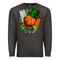 Smoke St. Patrick's Day Basketball Premium Sweatshirt - FaDigitalArtStudio