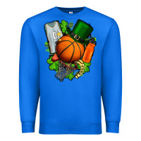 True Royal St. Patrick's Day Basketball Premium Sweatshirt - FaDigitalArtStudio