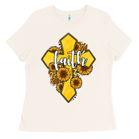 Bone faith childhood cancer Ladies Tee - Jasminsmagicworld
