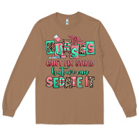 Toasted Coconut nurses cant fix stupid but we can sedate it Long Sleeve Tee - RanaPortraitStore