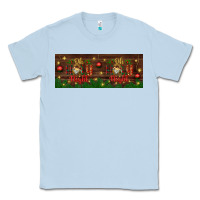 Dusty Blue oh holy night Classic Tee - BundleAndBundleShop