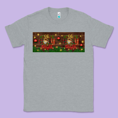 Oh Holy Night Classic Tee Designed By Bundleandbundleshop