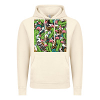 Vintage Artic Western Cactus And Turquoise Gemstone With Leopard And Cowhide Seamles Vintage Hoodie - BundleAndBundleShop