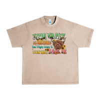 French Oak your crazy is showing cow Urban Heavy Tee - LillyAllenDesigns