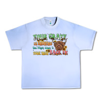 Grape Ice your crazy is showing cow Urban Heavy Tee - LillyAllenDesigns