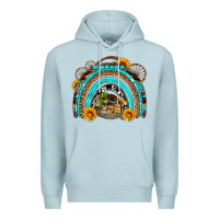 Blue Mist easter rainbow olivia Premium Hoodie - OliviaCreatesArt