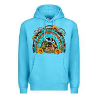 Ocean Blue easter rainbow olivia Premium Hoodie - OliviaCreatesArt