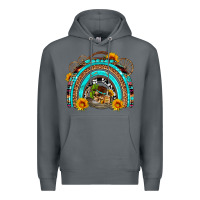 Rock easter rainbow olivia Premium Hoodie - OliviaCreatesArt