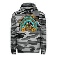 Slate Camo easter rainbow olivia Premium Hoodie - OliviaCreatesArt