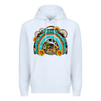 White easter rainbow olivia Premium Hoodie - OliviaCreatesArt