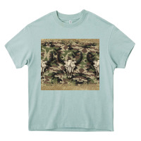 Arona camouflage bull skull Heavy Core Tee - Jasminsmagicworld