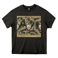 Asphalt camouflage bull skull Heavy Core Tee - Jasminsmagicworld