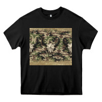 Black camouflage bull skull Heavy Core Tee - Jasminsmagicworld