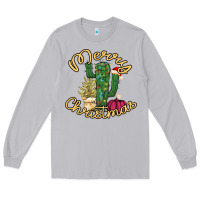 Moon Dust Merry Christmas Cactus Long Sleeve Tee - Bettercallsaul