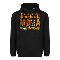 Black thankful mama and turkey bbs Heavyweight Hoodie - BundleAndBundleShop