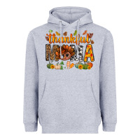 Heather Grey thankful mama and turkey bbs Heavyweight Hoodie - BundleAndBundleShop