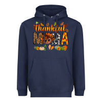 Navy thankful mama and turkey bbs Heavyweight Hoodie - BundleAndBundleShop