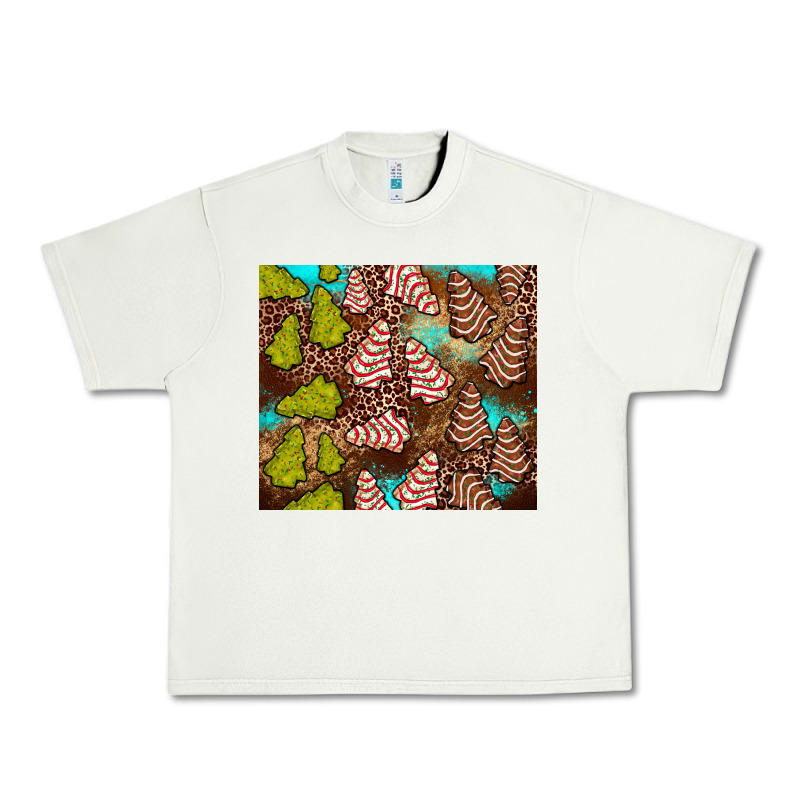 Little Debbie Tree Cakes Leopard Turquoise Urban Heavy Tee by JahusDesignShop | Teevron