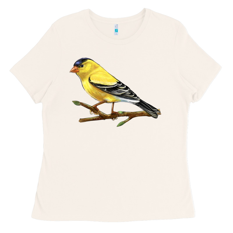 American Goldfinch Ladies Tee by LillyAllenDesigns | Teevron