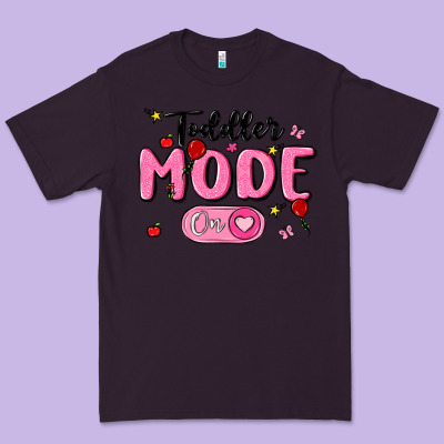 Toddler Mode On Premium Tee Designed By Maliassmallbusiness