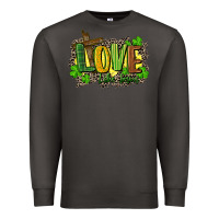 Smoke love like jesus st. patricks Premium Sweatshirt - FaDigitalArtStudio