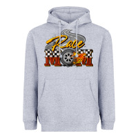 Heather Grey Race mom Mother's Day Heavyweight Hoodie - FaDigitalArtStudio