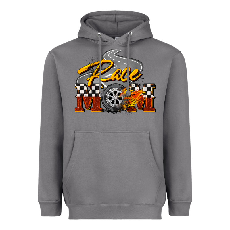 Race Mom Mother's Day Heavyweight Hoodie by FaDigitalArtStudio | Teevron