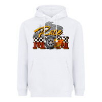 White Race mom Mother's Day Heavyweight Hoodie - FaDigitalArtStudio