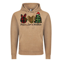 Vintage Coffee peace love christmas Vintage Hoodie - RanaPortraitStore