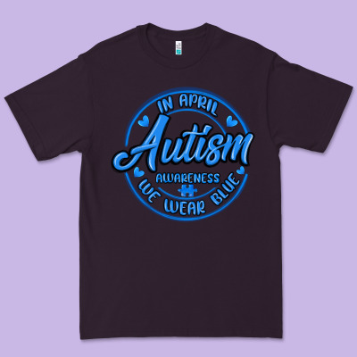 Autism Awareness Premium Tee Designed By Maliassmallbusiness