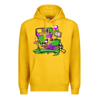 Lemon louisiana map alligator mardi gras olivia Premium Hoodie - OliviaCreatesArt