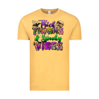 Vintage Mustard thick thighs and spooky vibes Vintage Tee - BundleAndBundleShop