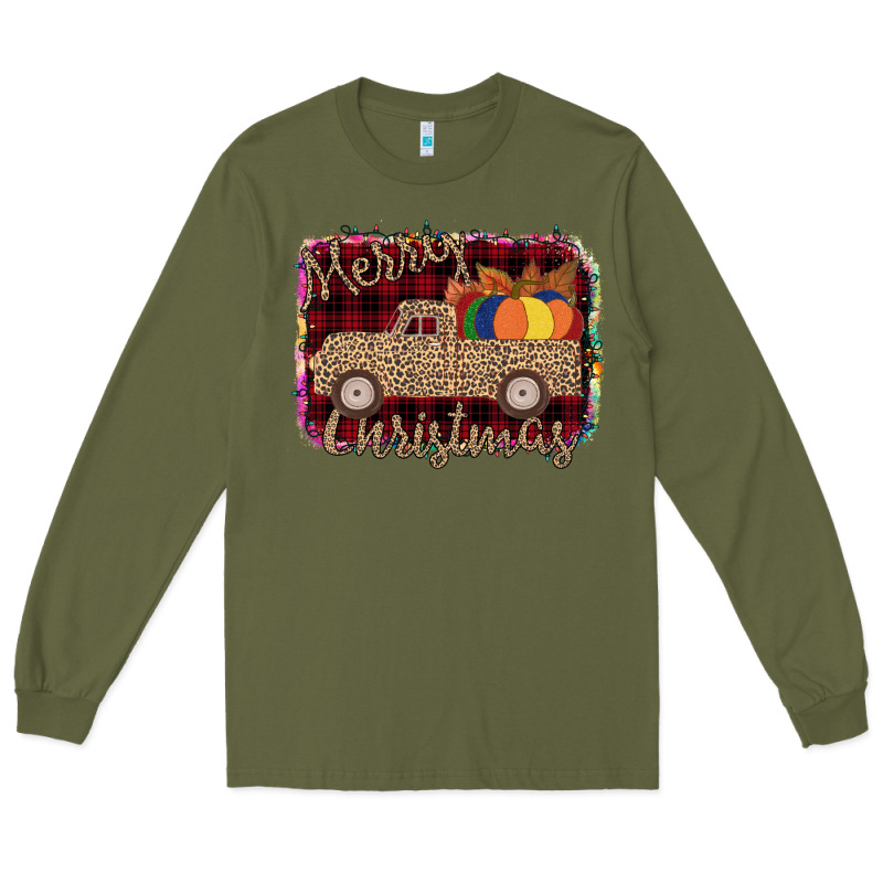 Merry Christmas Truck Long Sleeve Tee by Bettercallsaul | Teevron