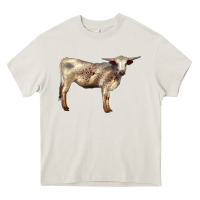 Texas Longhorn Heifer Heavy Core Tee | Teevron