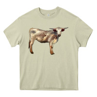 Mossy Texas Longhorn Heifer Heavy Core Tee - LillyAllenDesigns