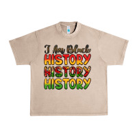 French Oak i am black history Urban Heavy Tee - LillyAllenDesigns