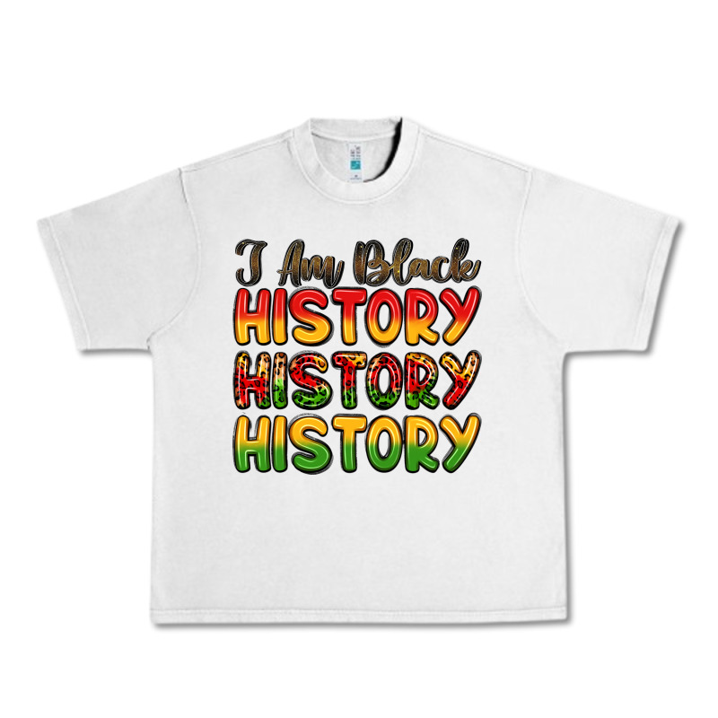 I Am Black History Urban Heavy Tee by LillyAllenDesigns | Teevron