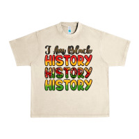 Sandshell i am black history Urban Heavy Tee - LillyAllenDesigns