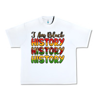 White i am black history Urban Heavy Tee - LillyAllenDesigns